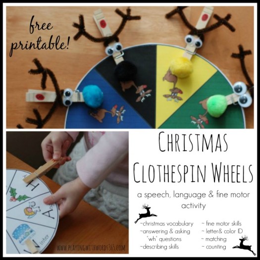 christmas clothespin wheels pin