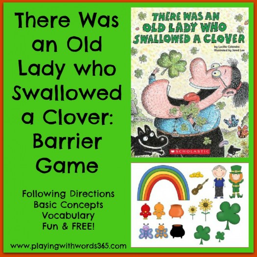 Old Lady who Swallowed a Clover Barrier Game