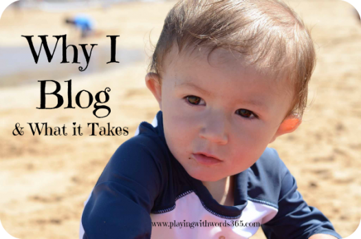 Why I Blog and What it Takes